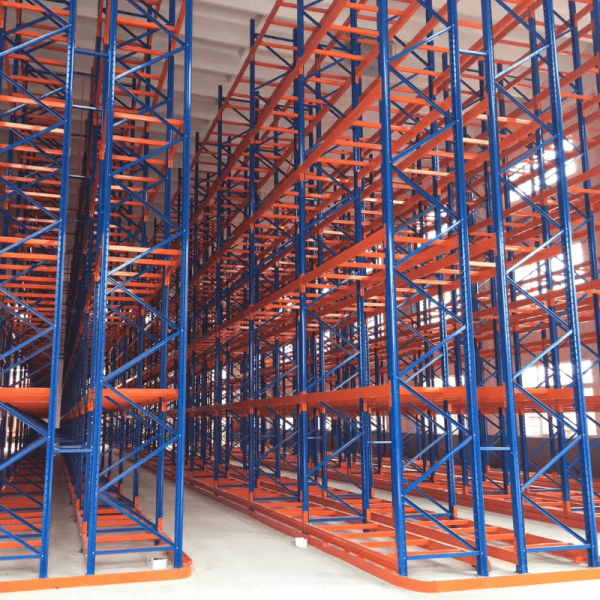 Narrow Aisle Pallet Rack With Galvanized Panel