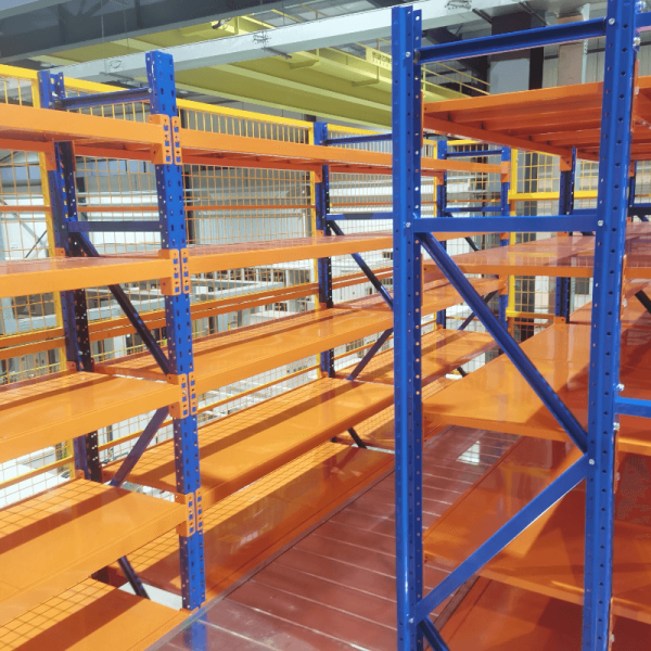 Heavy Duty Pallet Rack With Sprayed Steel Panel