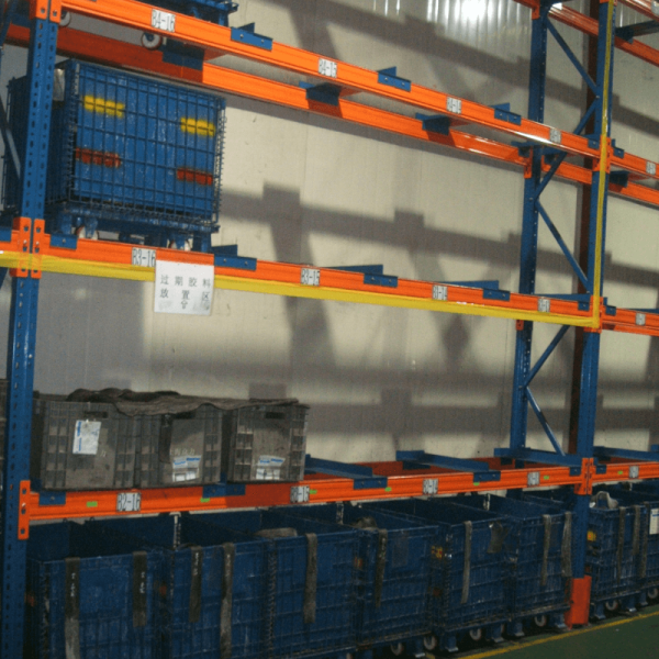 Heavy Duty Pallet Rack With Wire Container