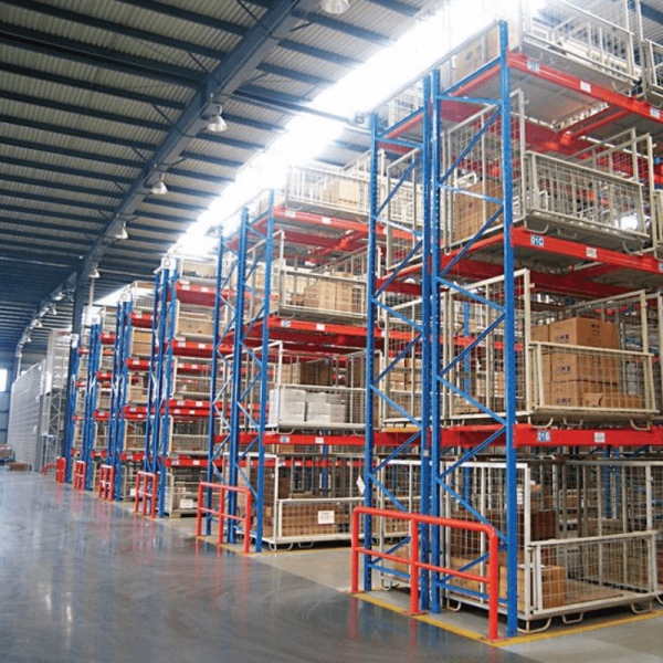 Heavy Duty Pallet Rack With Guide Rail